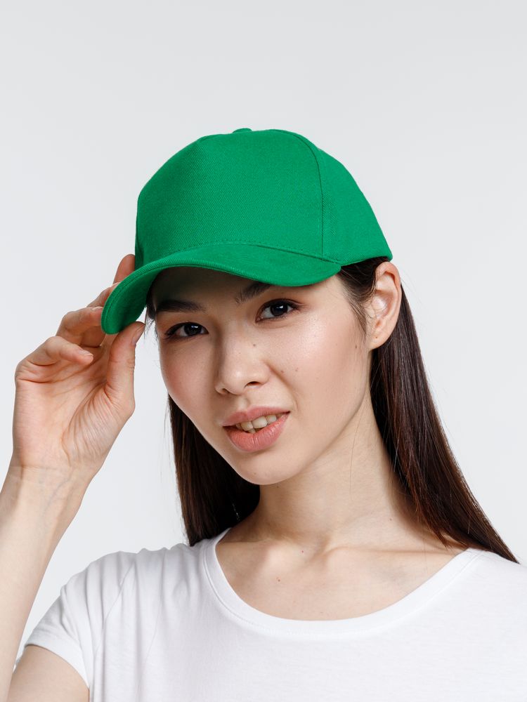 Бейсболка Standard, зеленая — изображение 10