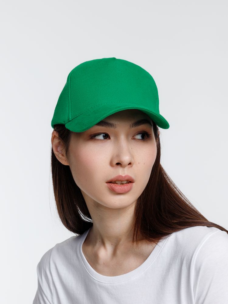 Бейсболка Standard, зеленая — изображение 8