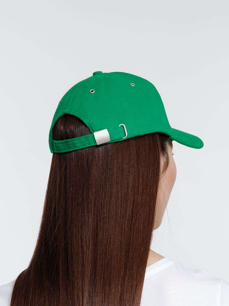 Бейсболка Standard, зеленая — изображение 11