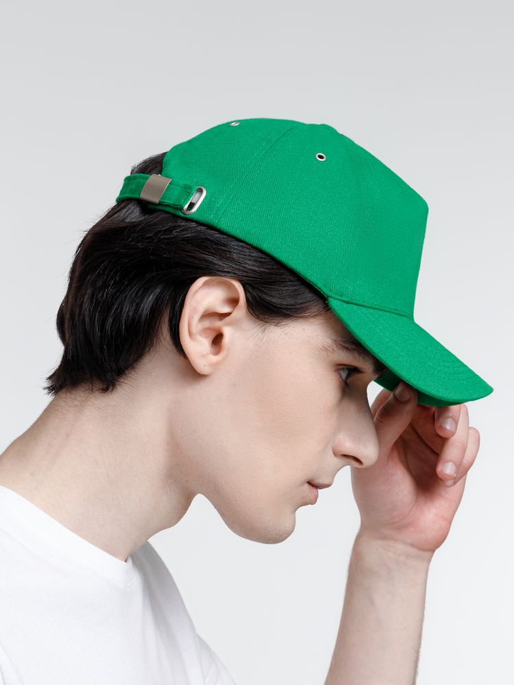 Бейсболка Standard, зеленая — изображение 6