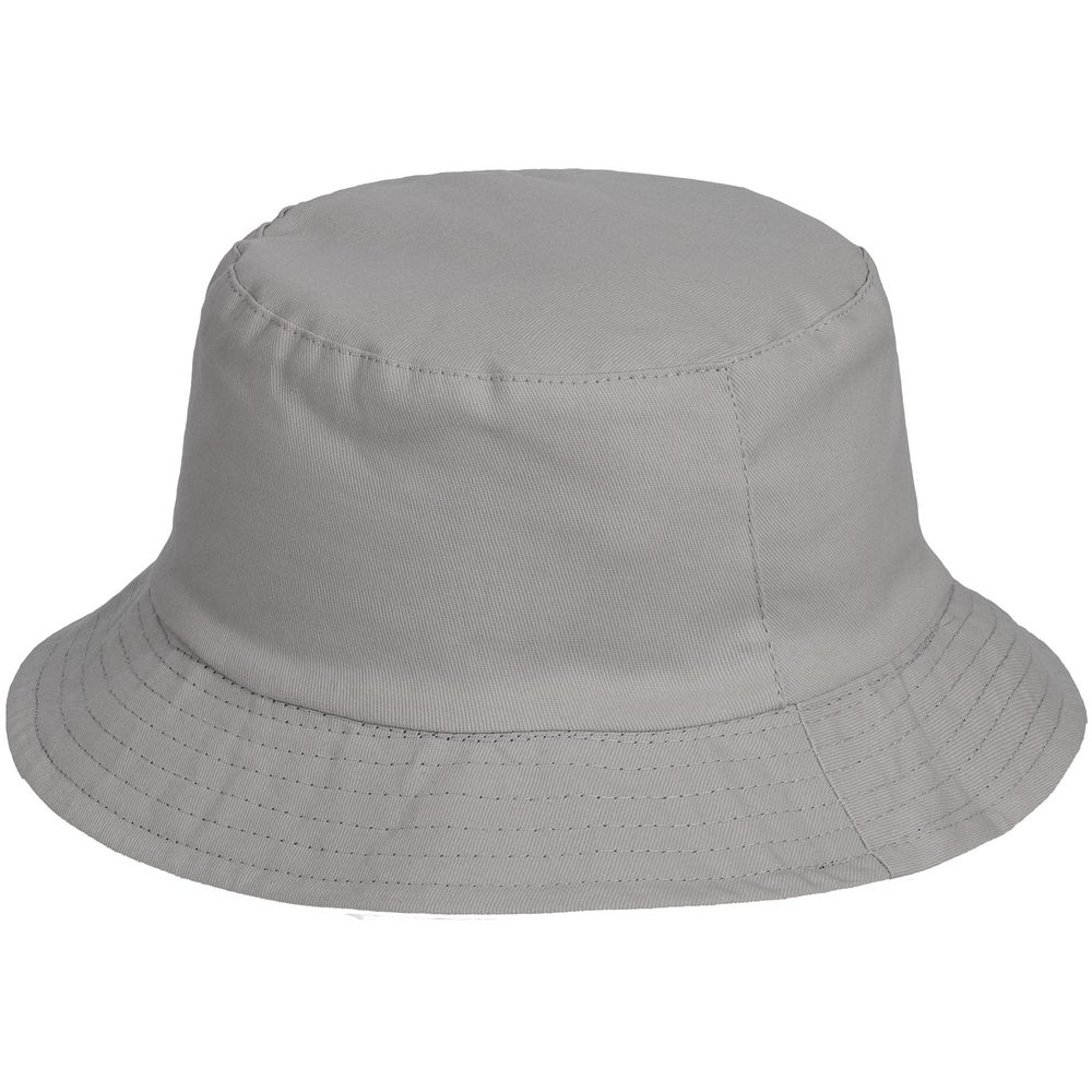 Панама Summer двусторонняя, синяя с серым — изображение 4