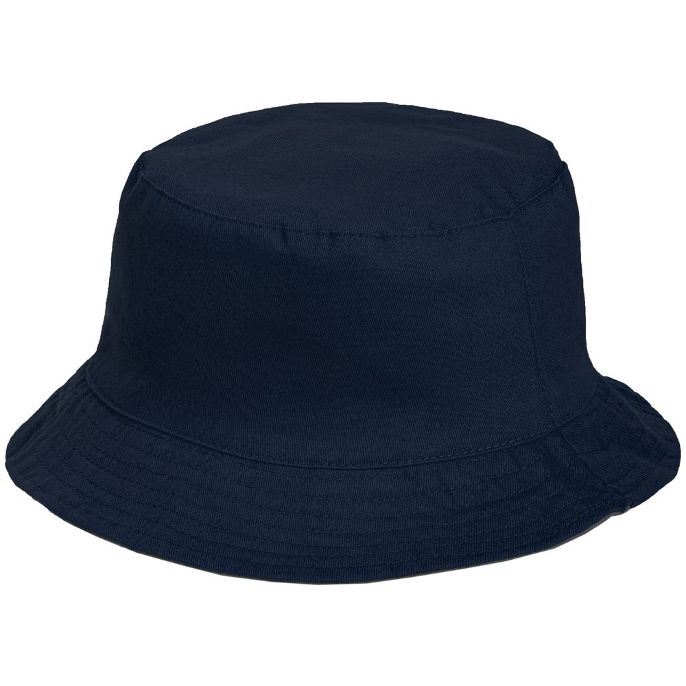 Панама Summer двусторонняя, синяя с серым — изображение 3