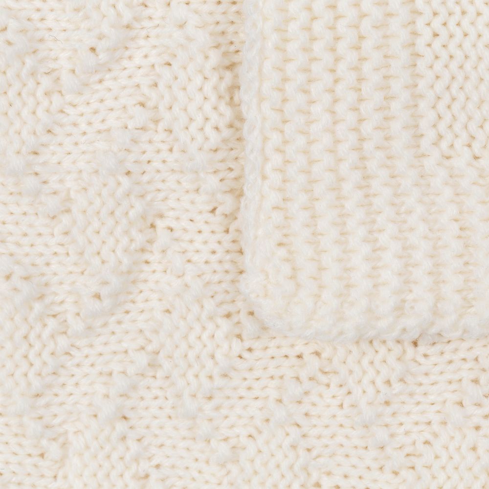 Плед Snippet, молочно-белый — изображение 5