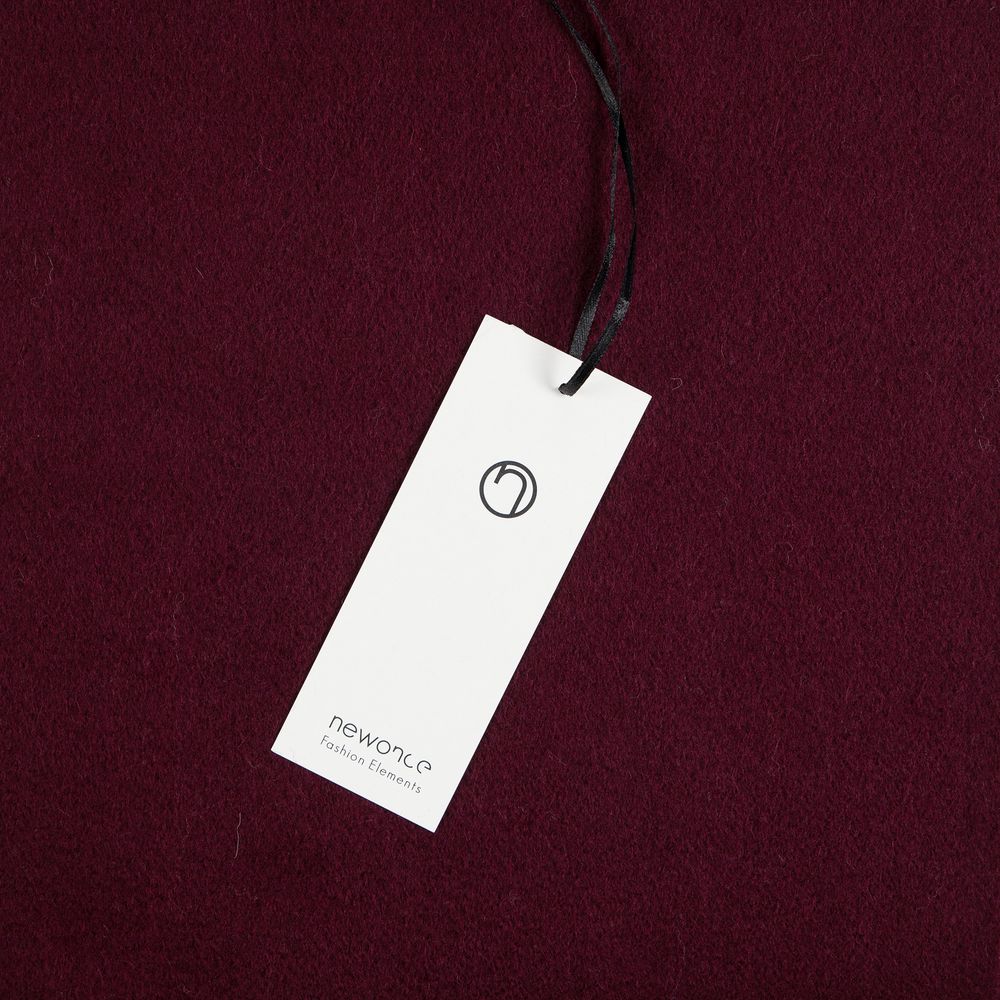 Шарф Graceful, бордовый — изображение 5