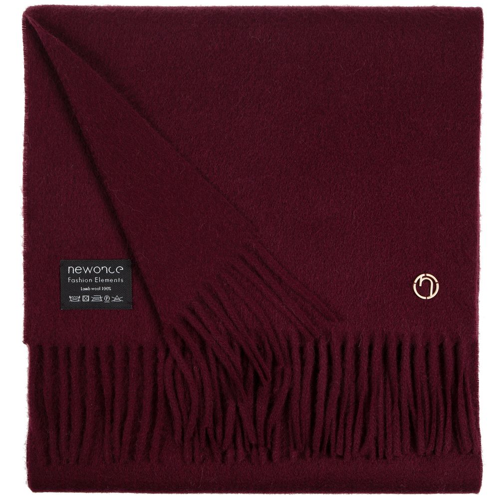 Шарф Graceful, бордовый — изображение 2