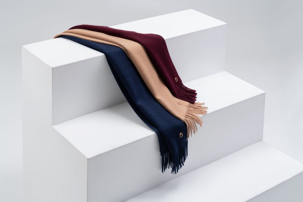 Шарф Noble, черный — изображение 11