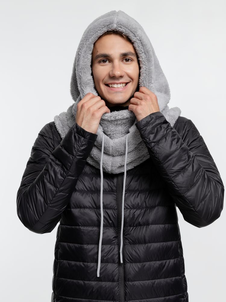 Балаклава-капюшон Flocky, серая — изображение 8