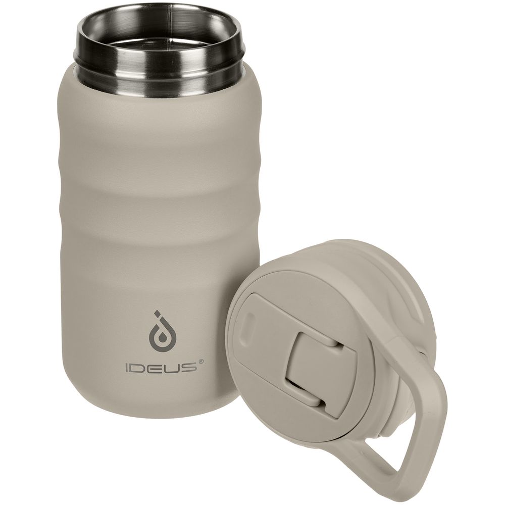 Термобутылка Fujisan 2.0, серая — изображение 5