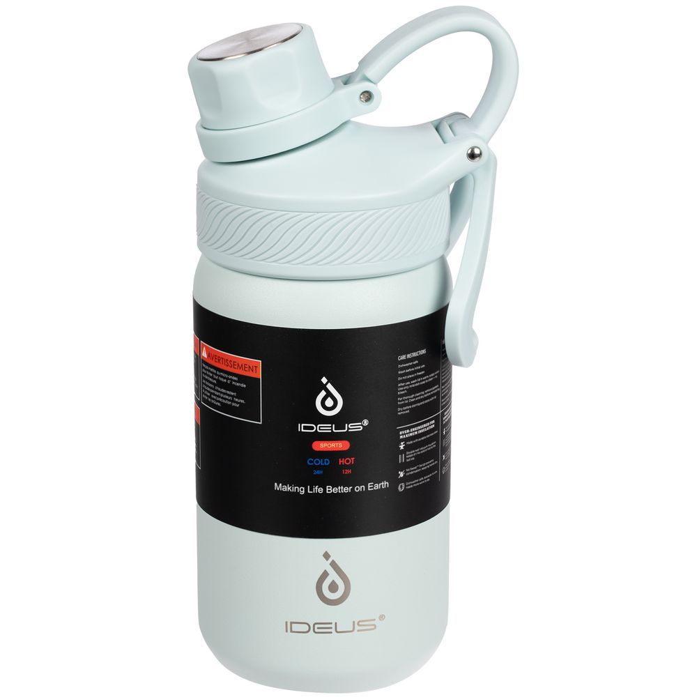 Термобутылка Fujisan 2.0, голубая — изображение 14