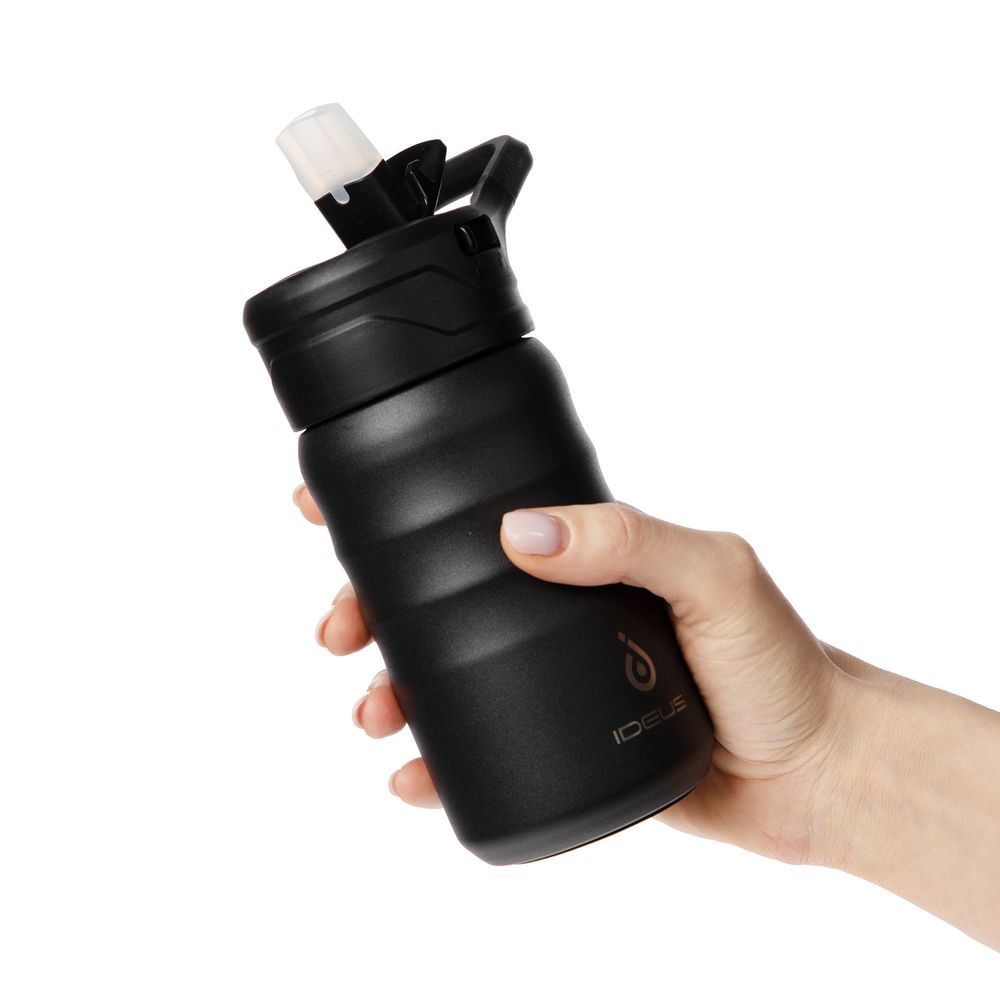 Термобутылка Fujisan 2.0, черная — изображение 10