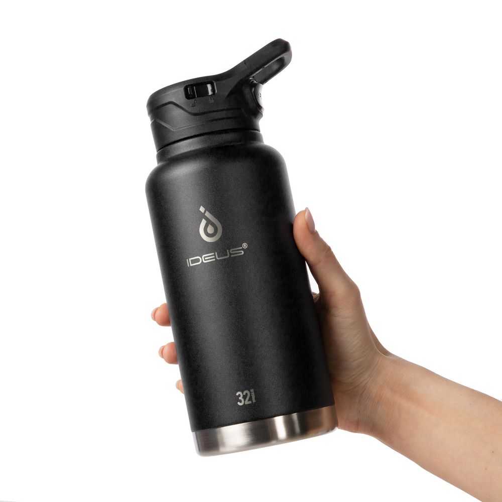 Термобутылка Fujisan XL 2.0, черная — изображение 12