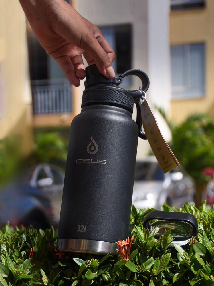 Термобутылка Fujisan XL 2.0, черная — изображение 15