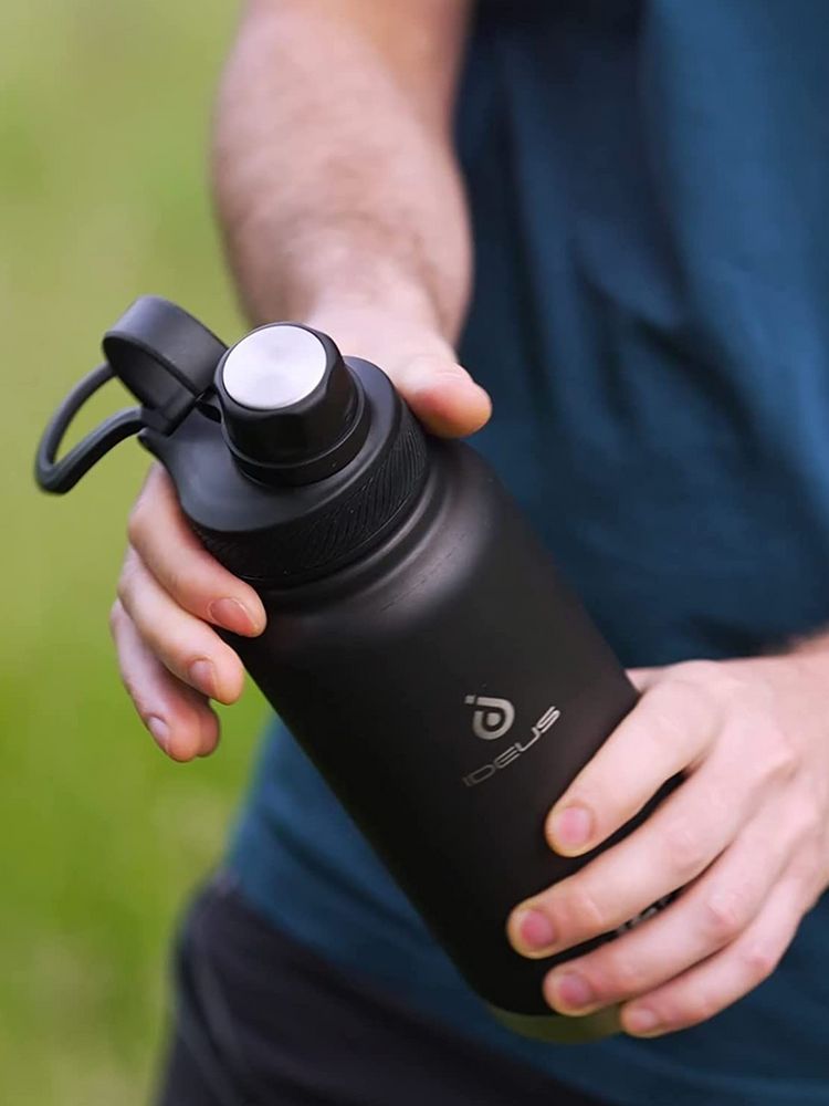 Термобутылка Fujisan XL 2.0, черная — изображение 13