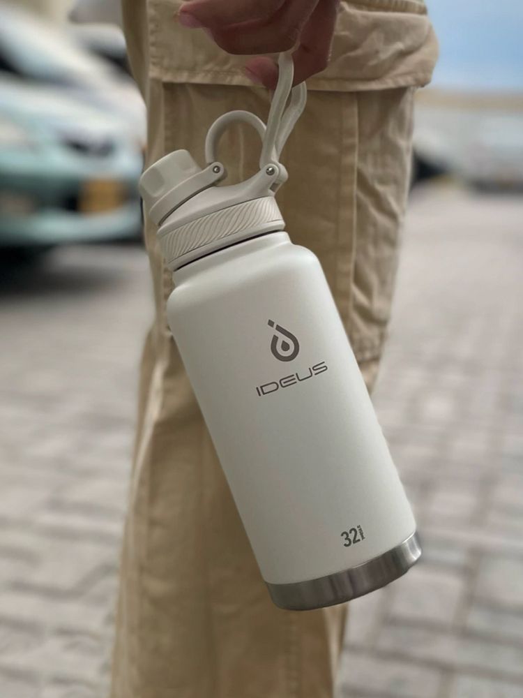 Термобутылка Fujisan XL 2.0, белая (молочная) — изображение 13