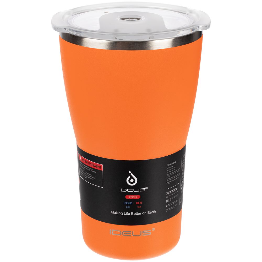 Термостакан Sapporo, оранжевый — изображение 10