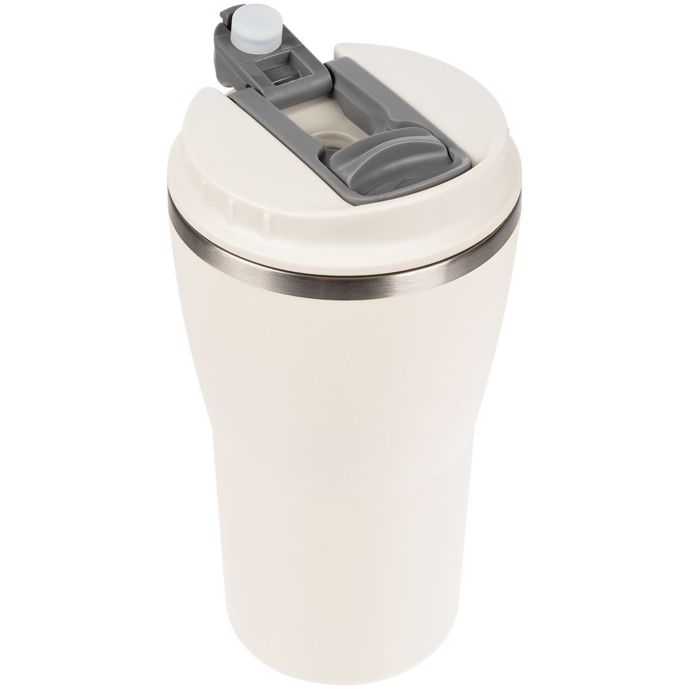 Термостакан Sapporo, белый (молочный) — изображение 7