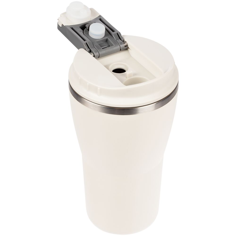 Термостакан Sapporo, белый (молочный) — изображение 8