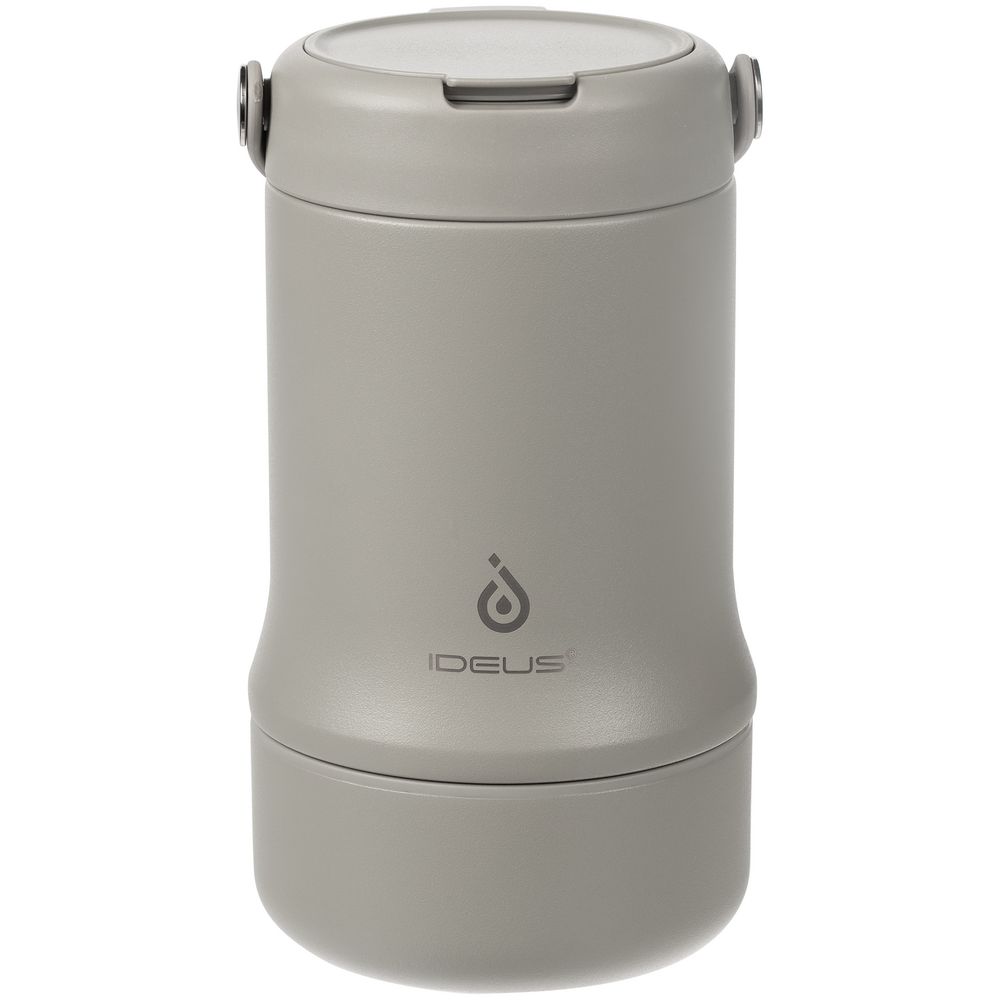 Термос для еды Tabenodo, серый — изображение 2