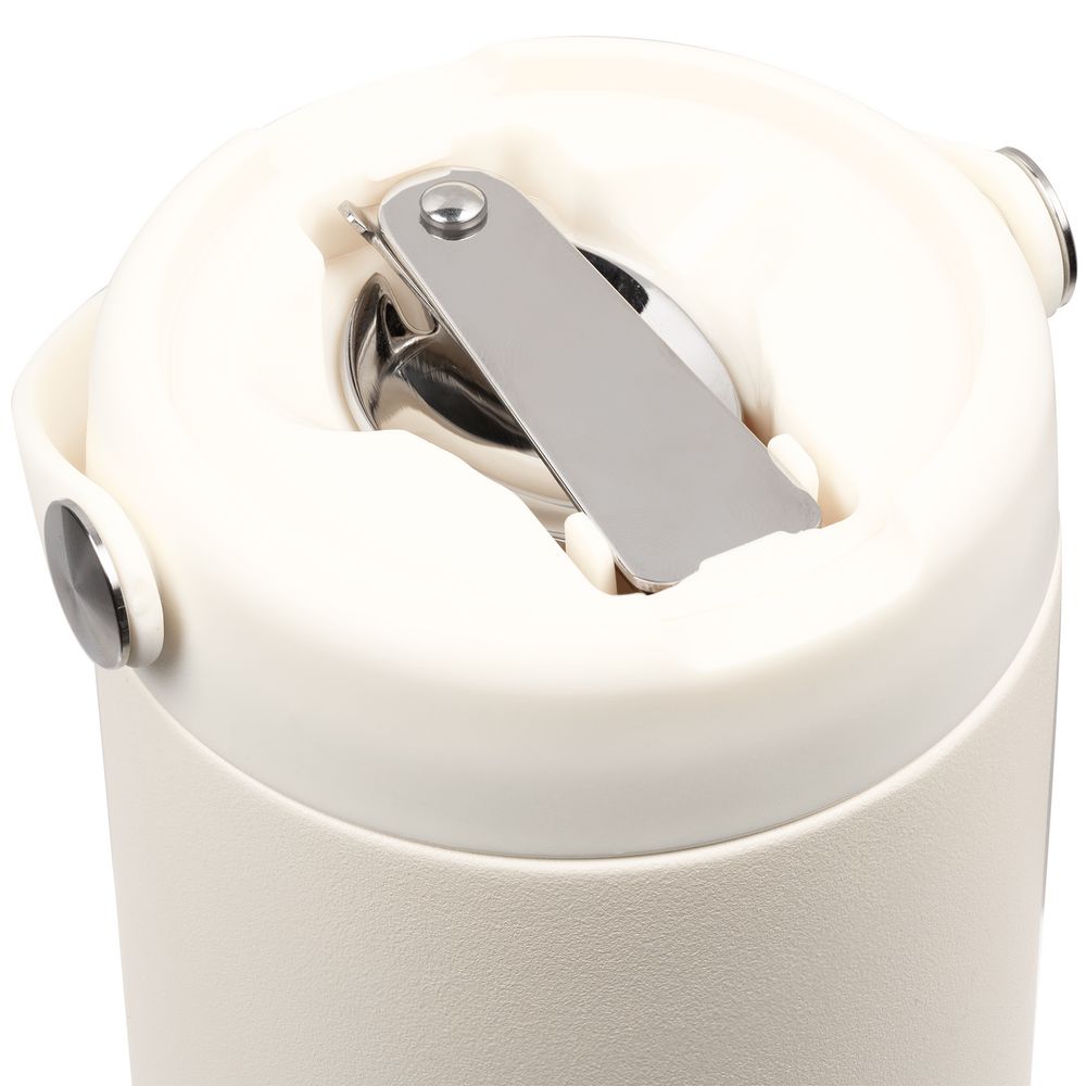 Термос для еды Tabenodo, белый (молочный) — изображение 5