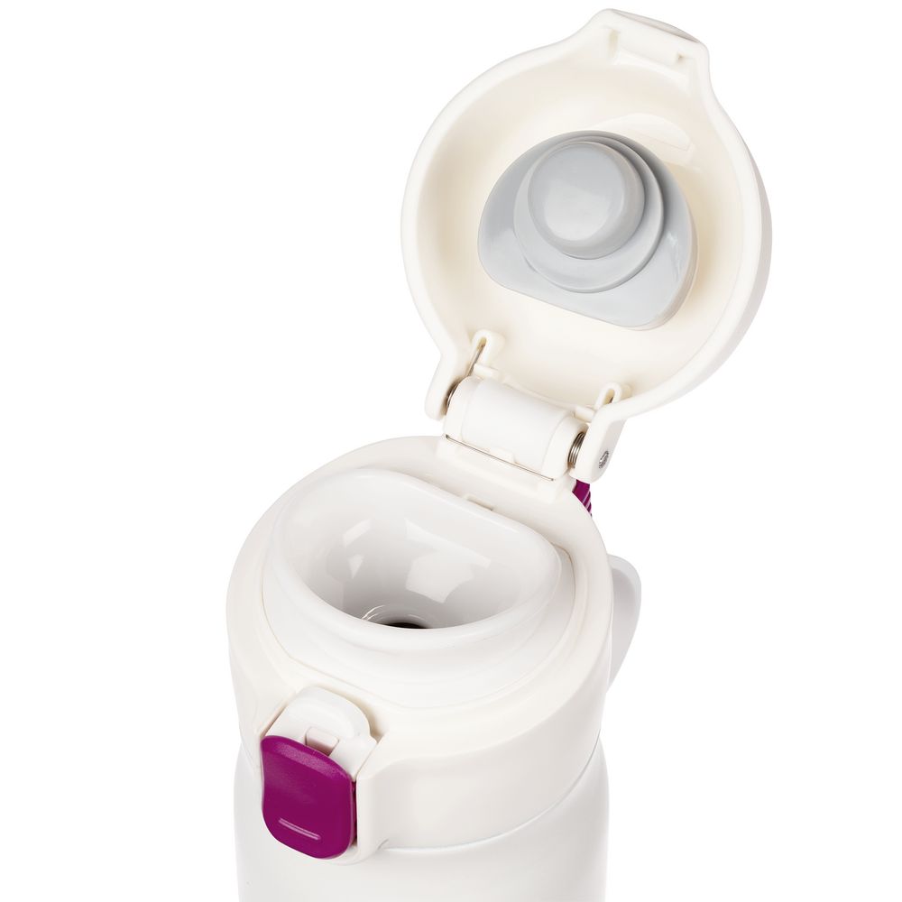 Термобутылка One Touch, белая — изображение 4