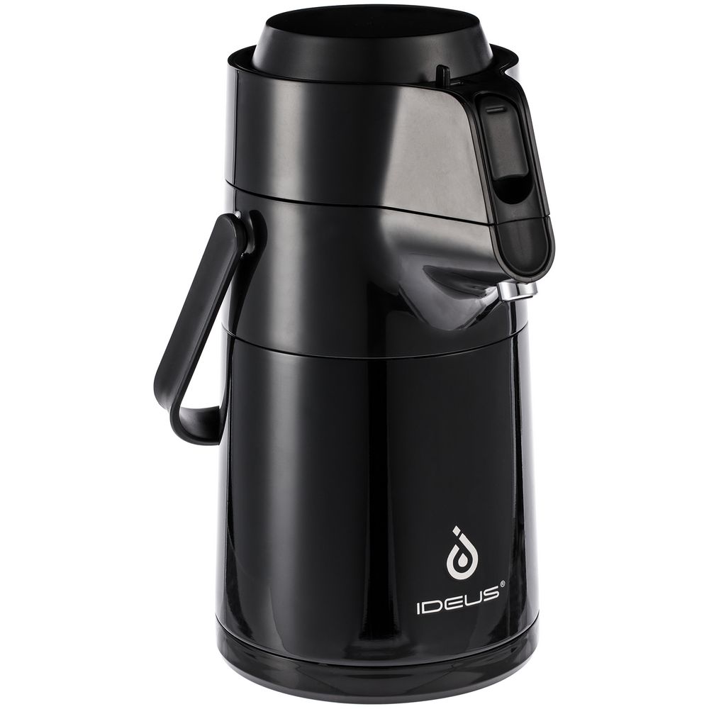 Термос с помпой Jiayi, черный — изображение 3