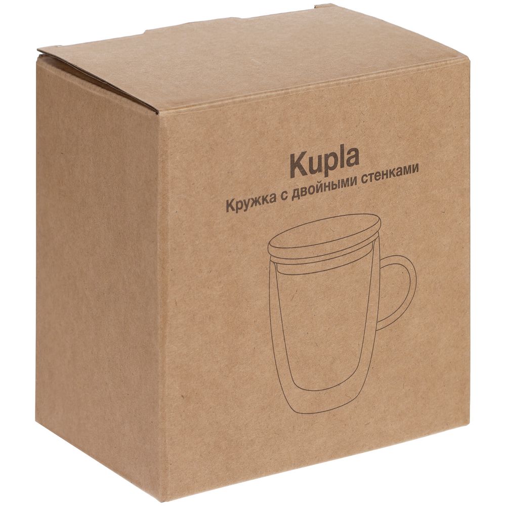 Кружка с двойными стенками Kupla с бамбуковой крышкой — изображение 9