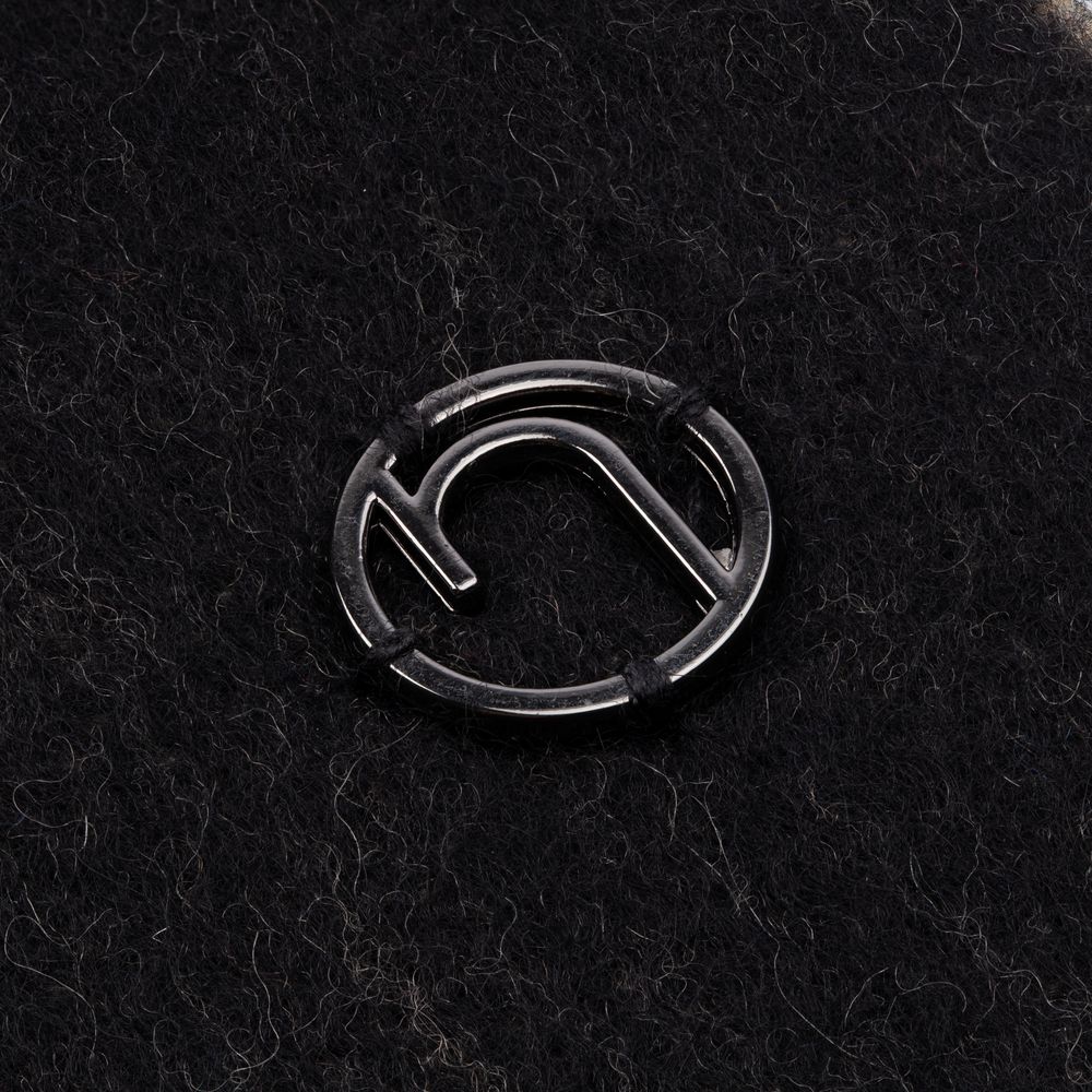 Шарф Charming, черный с бежевым — изображение 6