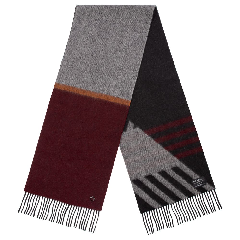 Шарф Charming, коричневый с оранжевым — изображение 2