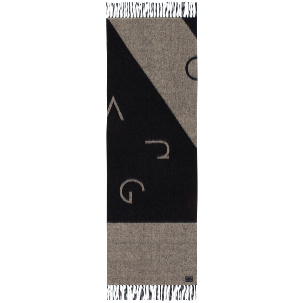 Палантин Charming, черный с бежевым — изображение 11