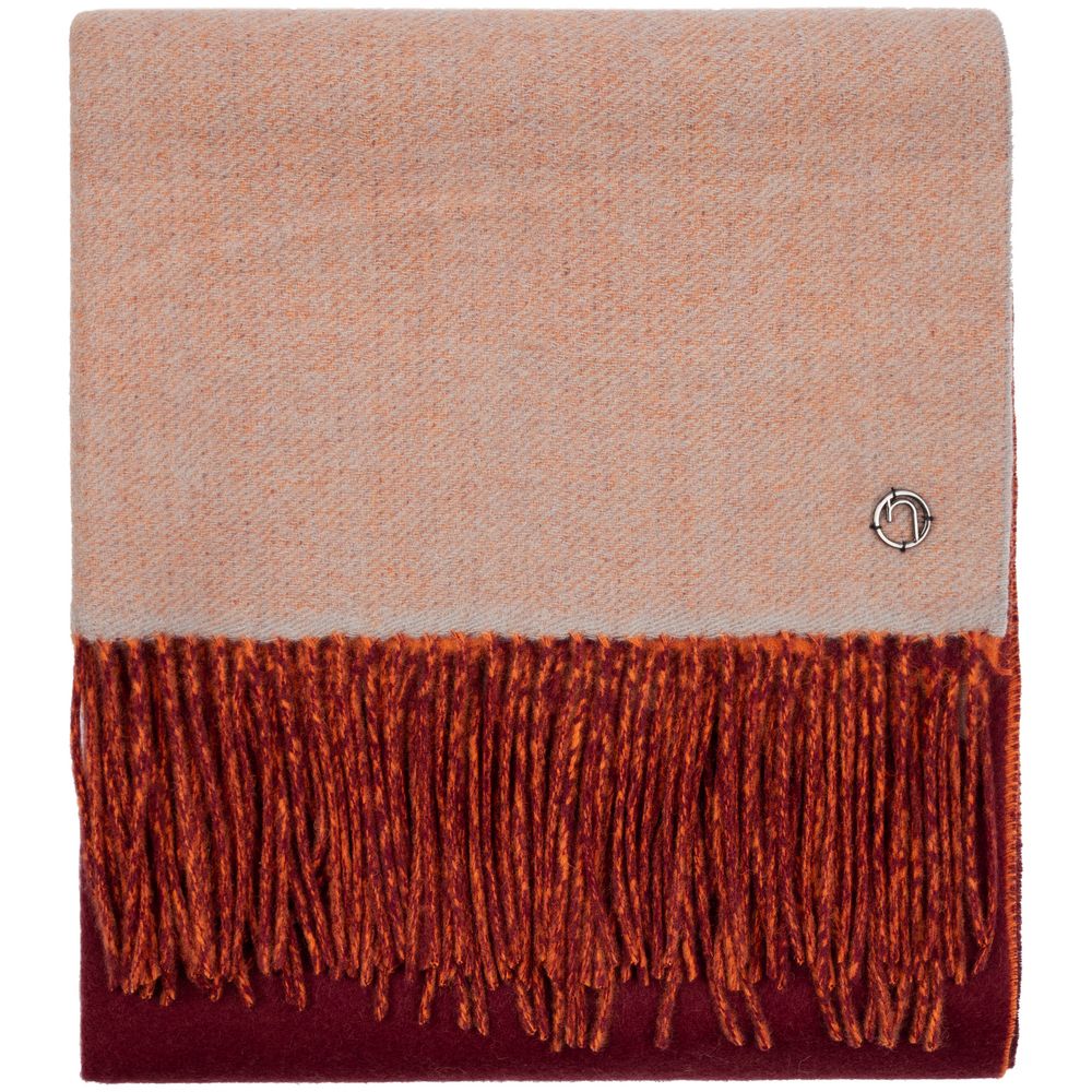 Палантин Charming, коричневый с оранжевым — изображение 3