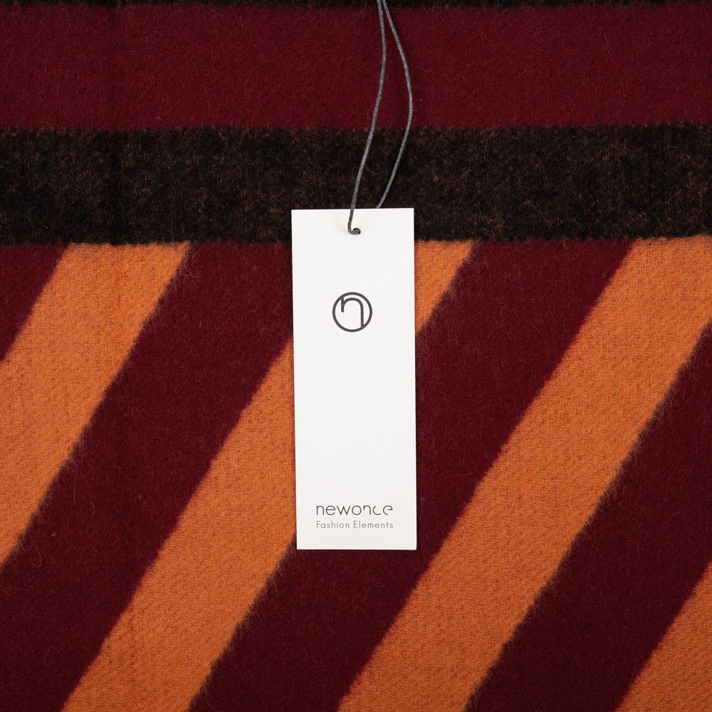 Палантин Charming, коричневый с оранжевым — изображение 11