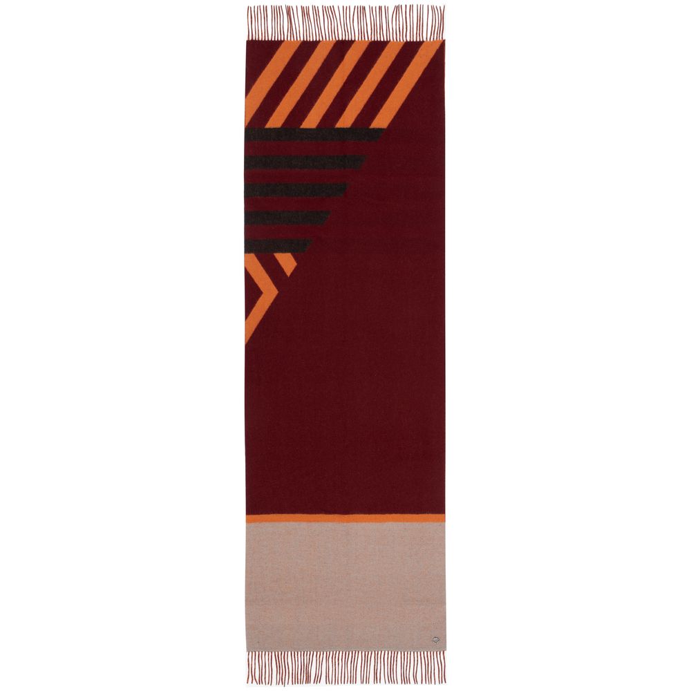 Палантин Charming, коричневый с оранжевым — изображение 13