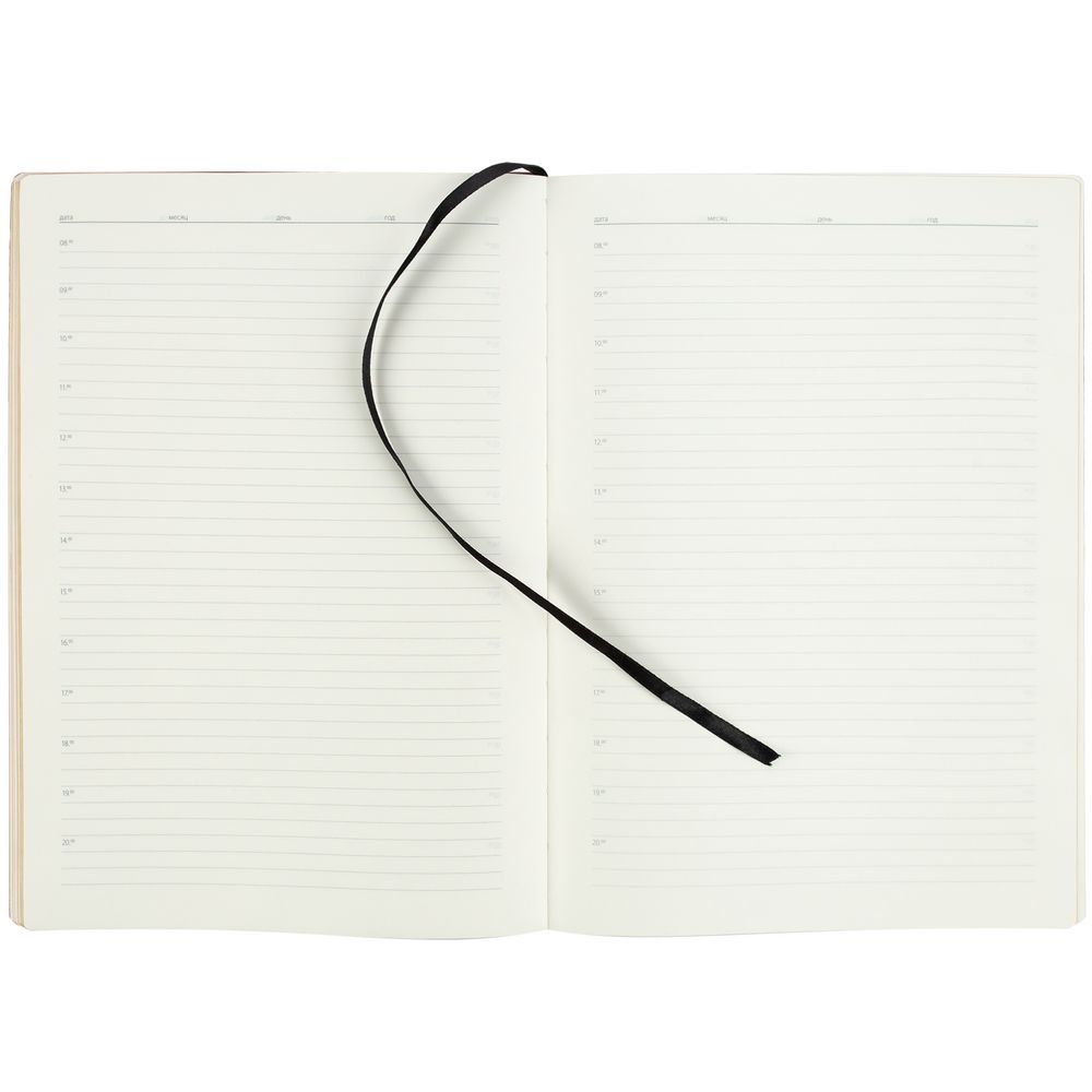 Ежедневник Grand Nebraska на заказ, недатированный, черный — изображение 6