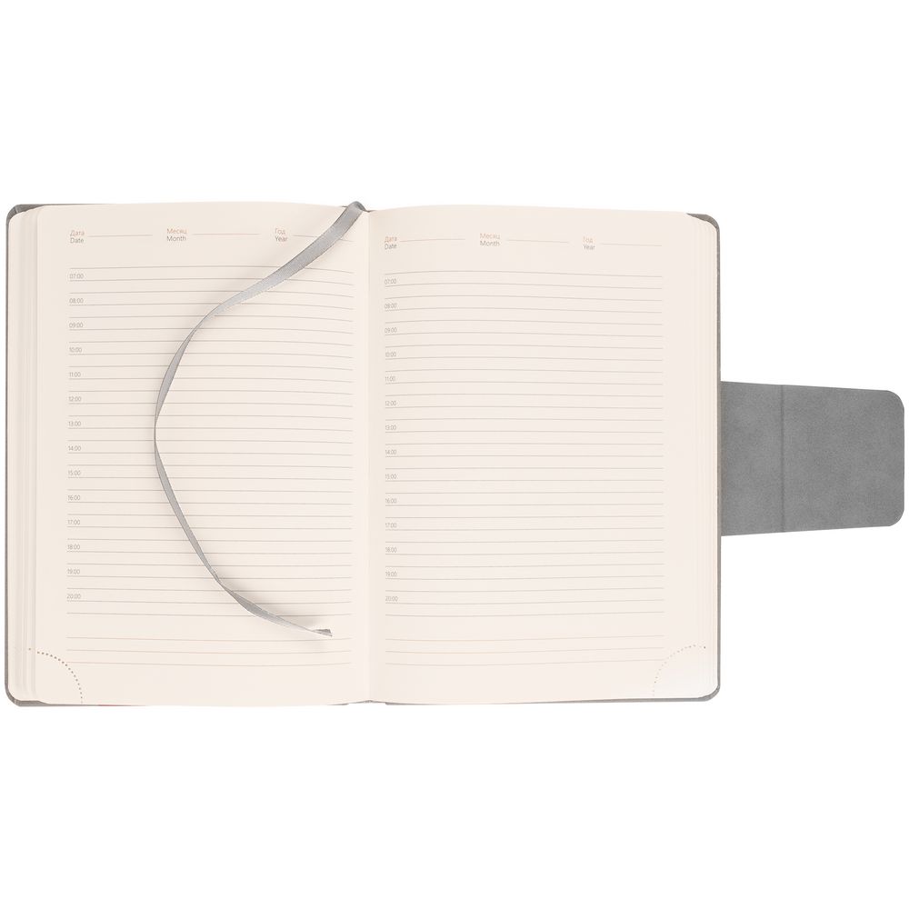 Ежедневник Capital, недатированный, серый — изображение 7