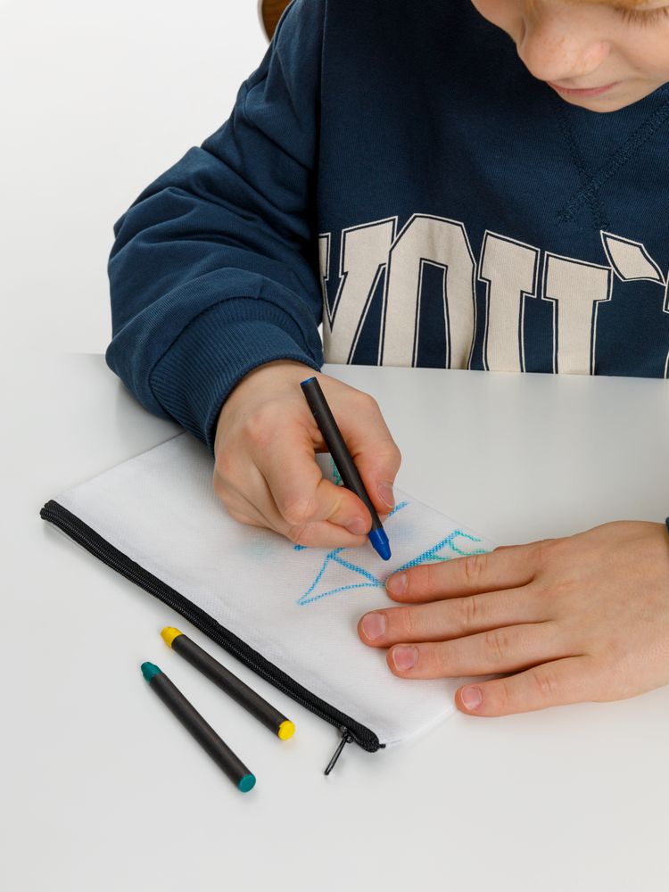 Пенал для раскрашивания Create, белый — изображение 6