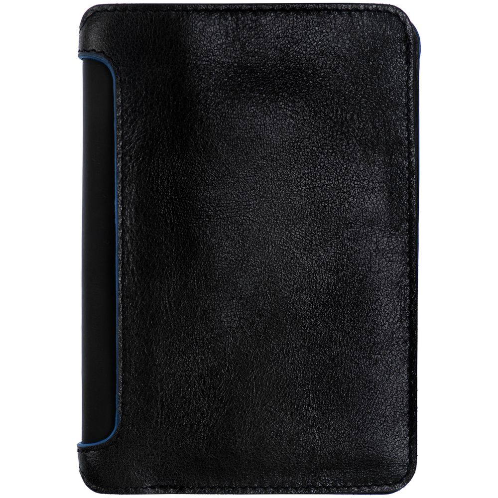 Автобумажник Arrival, черный с синим — изображение 2