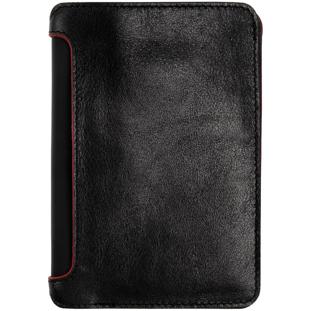 Автобумажник Arrival, черный с красным — изображение 2