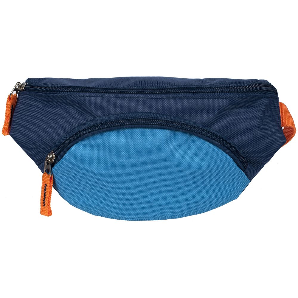 Поясная сумка детская Kiddo, синяя с голубым — изображение 2