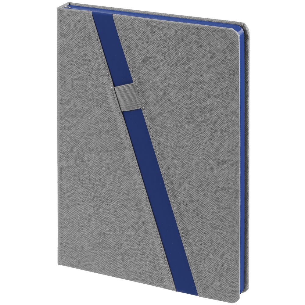 Ежедневник Rubikon на заказ, недатированный серо-синий — изображение 3