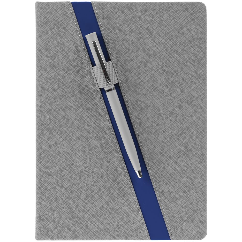 Ежедневник Rubikon на заказ, недатированный серо-синий — изображение 7