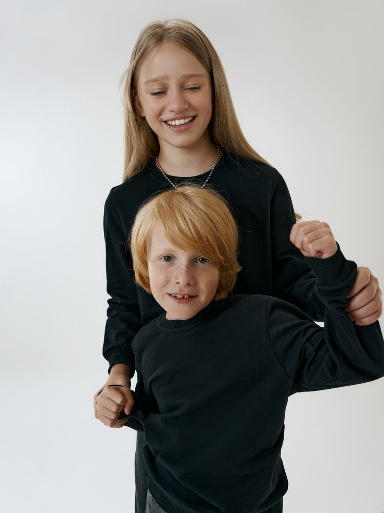 Свитшот детский Toima Kids 2.0, черный — изображение 10