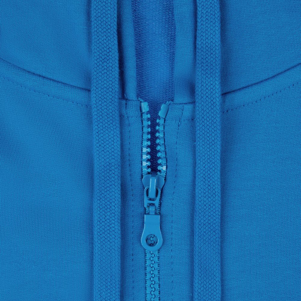 Толстовка на молнии с капюшоном Siverga 2.0, бирюзовая — изображение 5