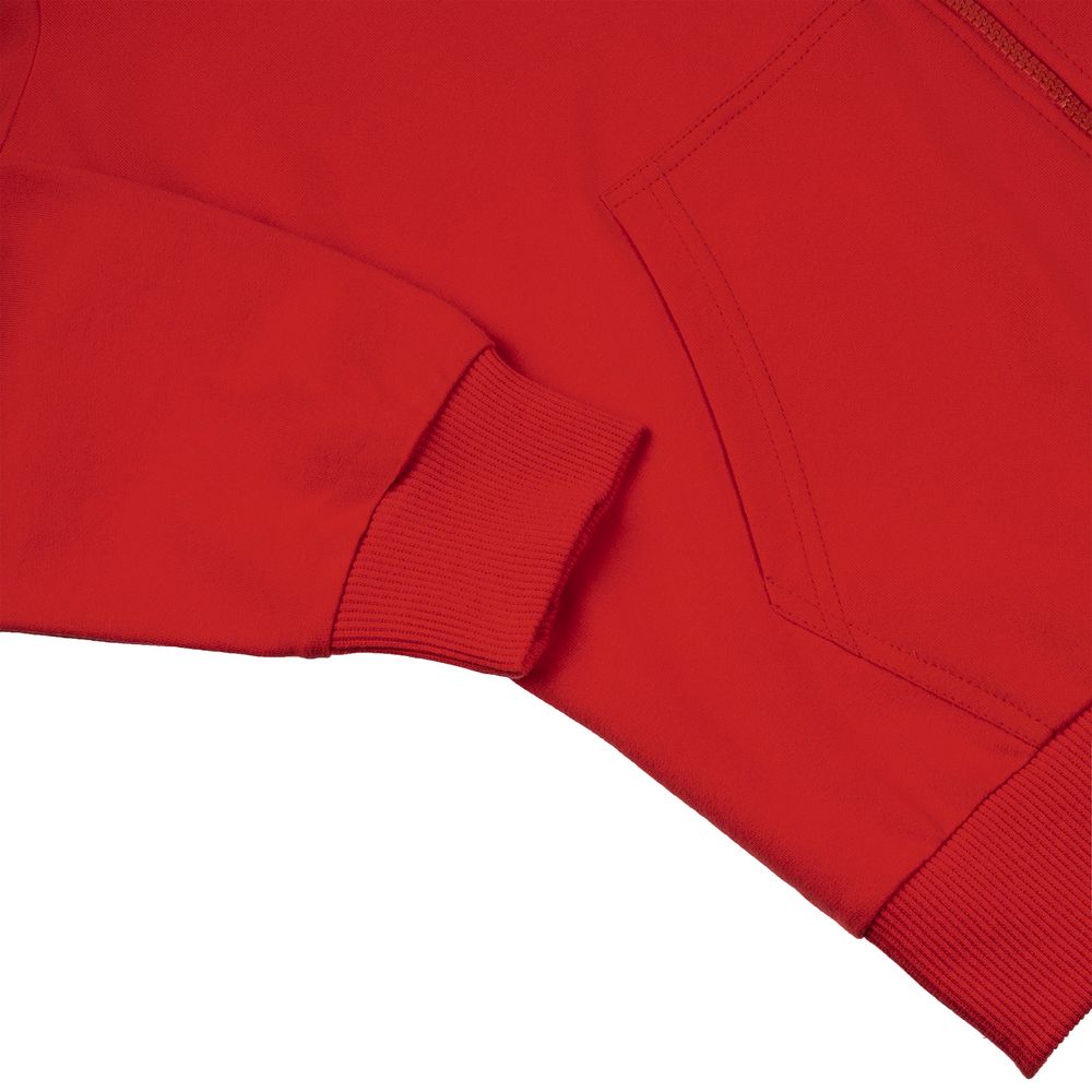 Толстовка на молнии с капюшоном Siverga 2.0, красная — изображение 4