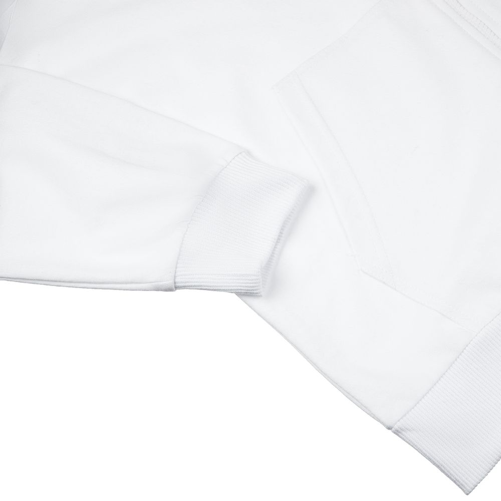 Толстовка на молнии с капюшоном Siverga 2.0, белая — изображение 4