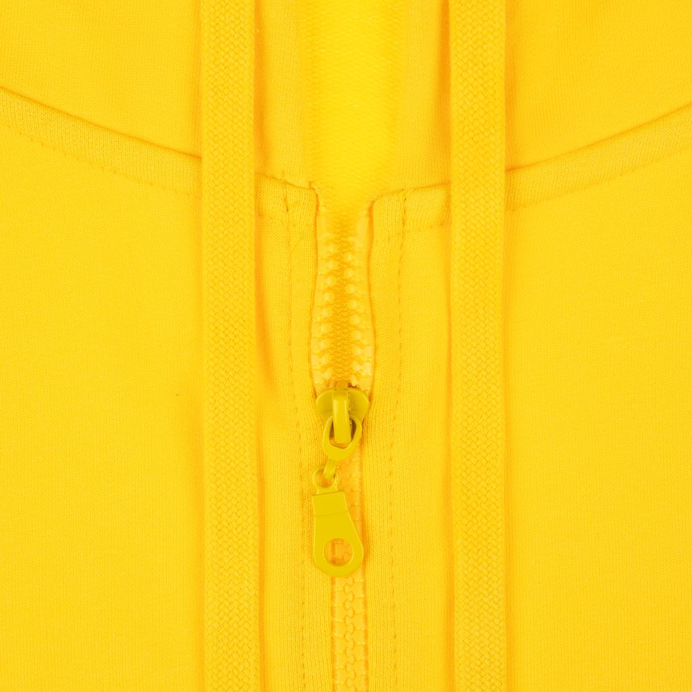 Толстовка на молнии с капюшоном Siverga 2.0, желтая — изображение 5