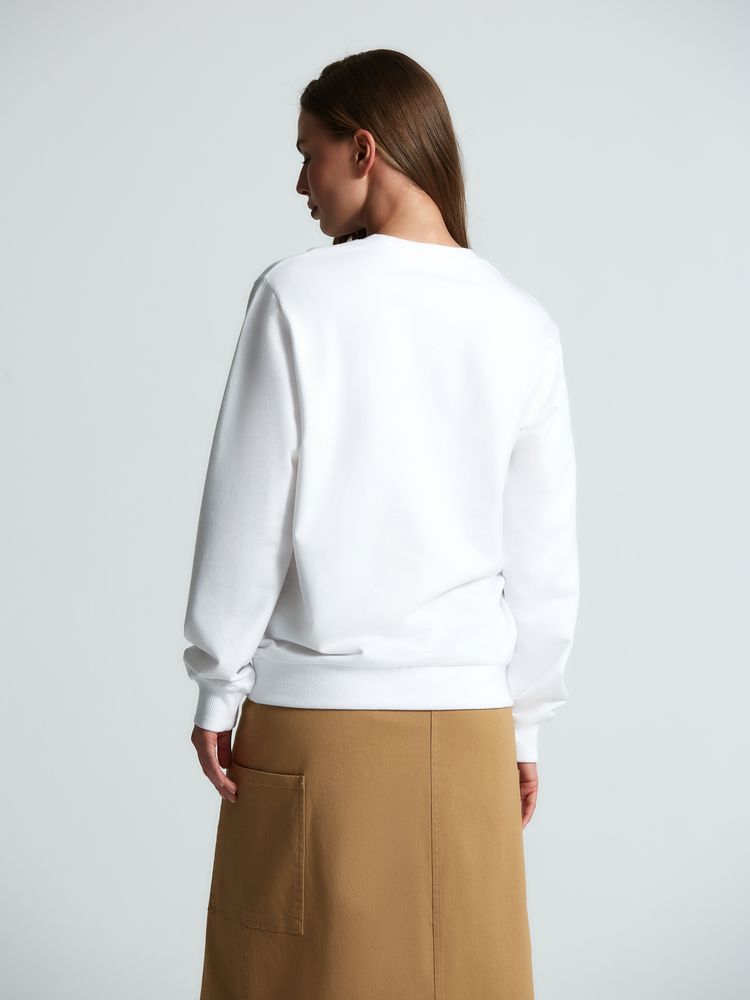 Свитшот Toima 2.0, белый — изображение 10