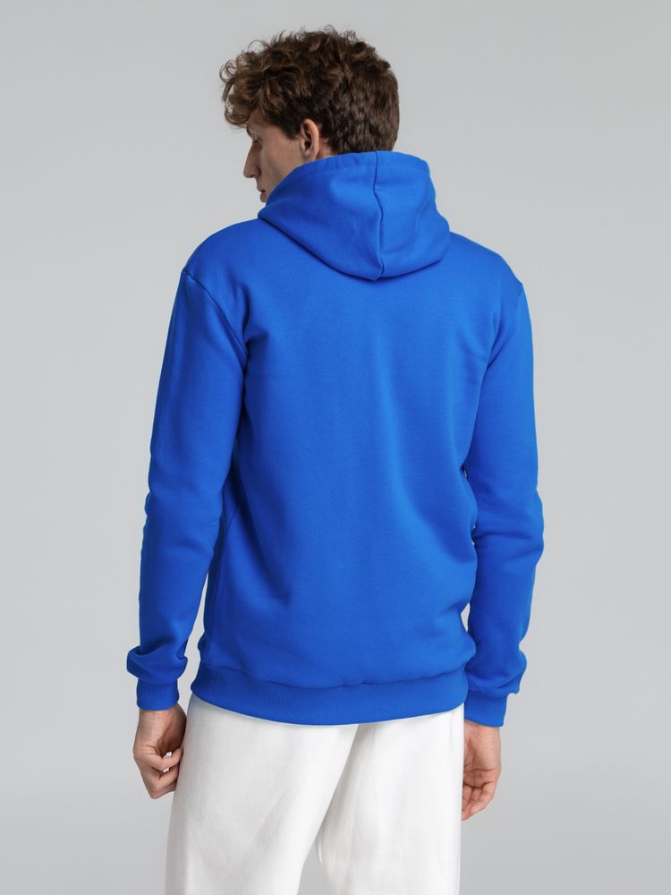 Толстовка на молнии с капюшоном Siverga Heavy 2.0, ярко-синяя — изображение 11