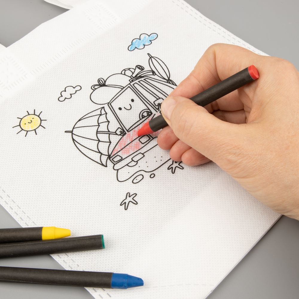 Сумка для раскрашивания Create, белая — изображение 6