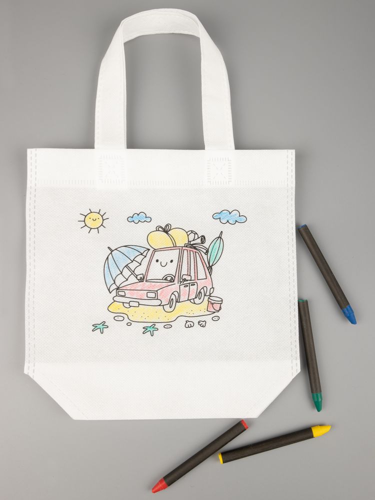 Сумка для раскрашивания Create, белая — изображение 7