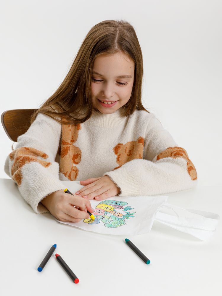 Сумка для раскрашивания Create, белая — изображение 10